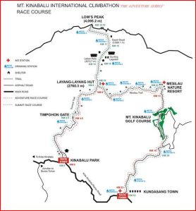 Climbathon Map